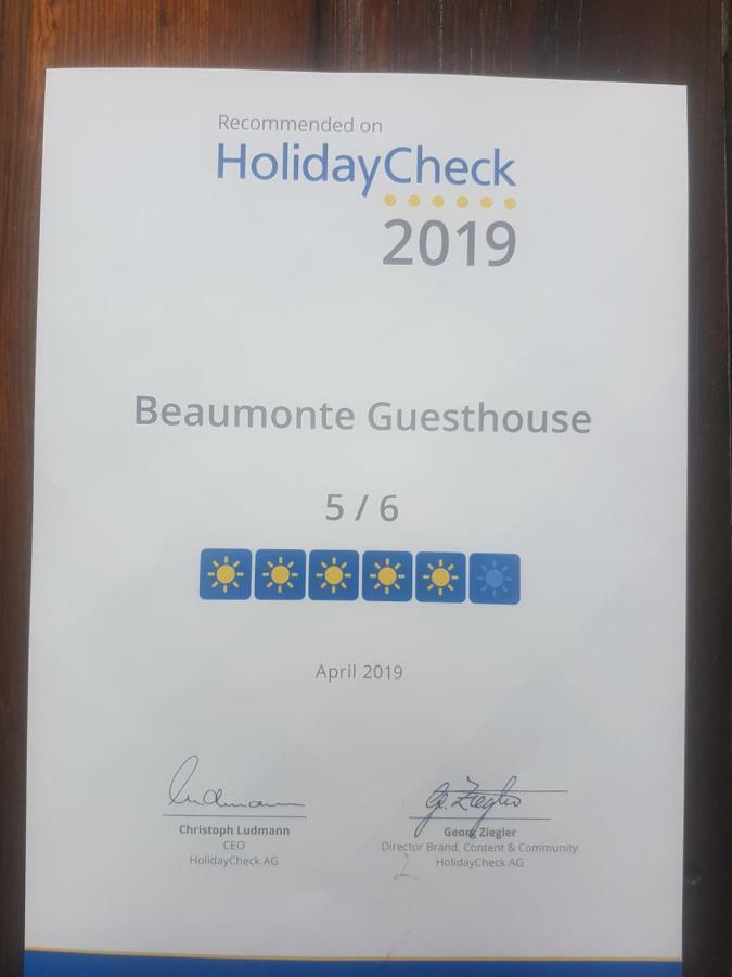 Beaumonte Guesthouse Hermanus Exterior foto